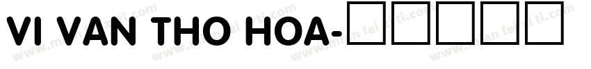 VI Van Tho Hoa字体转换